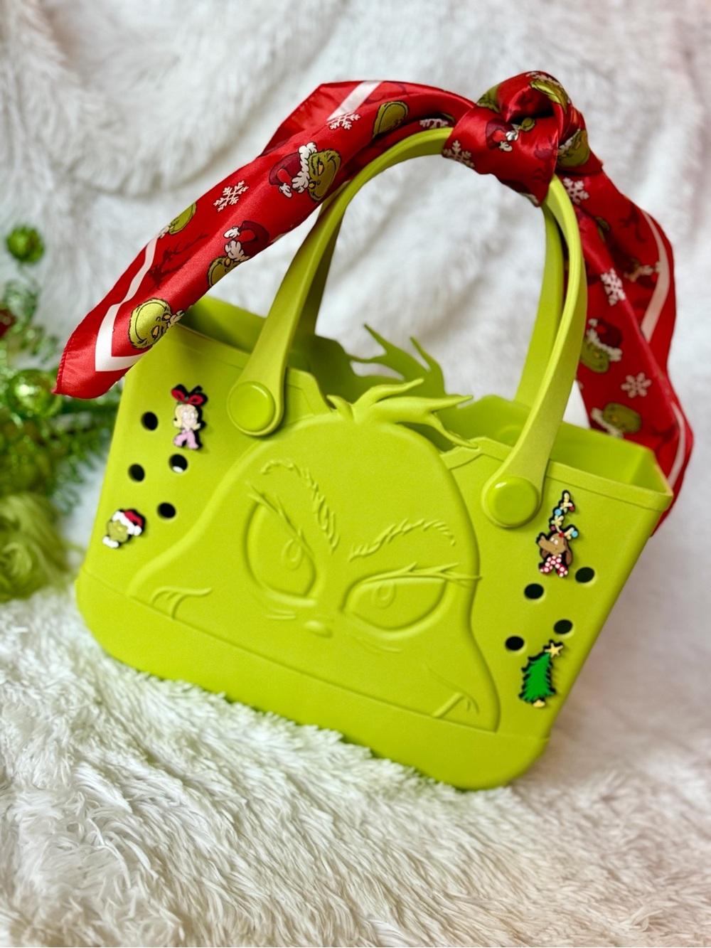 Grinch Tote Bag